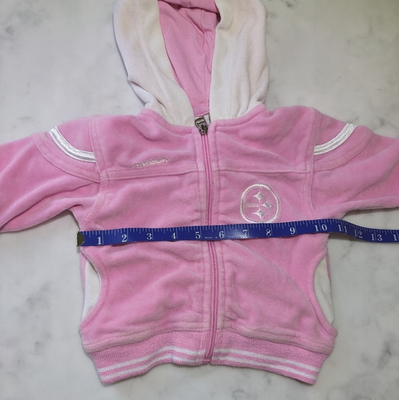 Pink Steelers Hoodie / Reebok Jacket - Picture 7 of 7